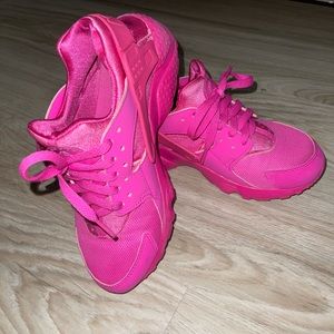 Hot Pink Nike Huarache